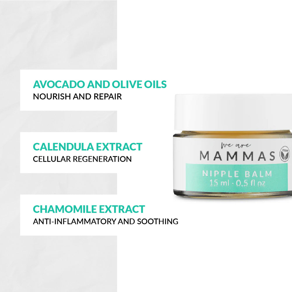 CRACKED NIPPLE BALM WITH AVOCADO AND OLIVE OIL