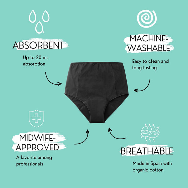 REUSABLE POSTPARTUM PANTIES
